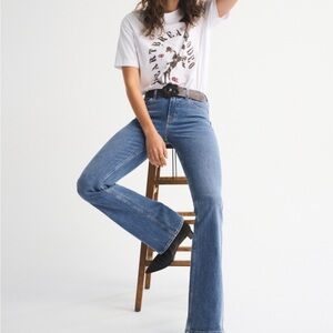 Abercrombie & Fitch Mid Rise Bootcut Jean